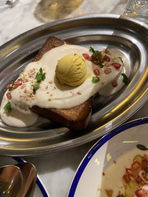 Torrija  at Flax & Kale - Sant Pere Mes in Barcelona