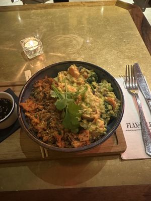  #Veganuary at Flax & Kale - Sant Pere Mes in Barcelona