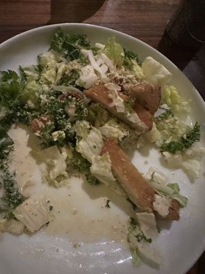 This was a really solid dish, very delicious - Kale Caesar Salad  at Flax & Kale - Sant Pere Mes in Barcelona