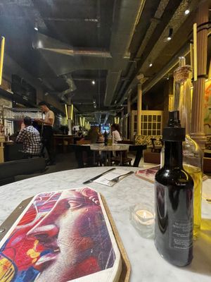 Table  at Flax & Kale - Sant Pere Mes in Barcelona