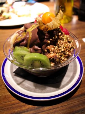 açaitella bowl at Flax & Kale - Sant Pere Mes in Barcelona