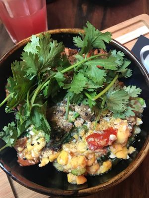 My Japanese girlfriend bowl! Try it!!!  at Flax & Kale - Sant Pere Mes in Barcelona