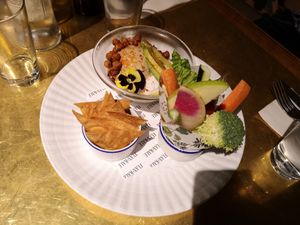 Coconut savoury yoghourt at Flax & Kale - Sant Pere Mes in Barcelona