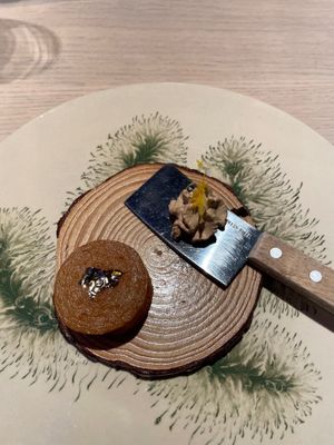 dessert  at El Invernadero de Rodrigo de la Calle in Madrid