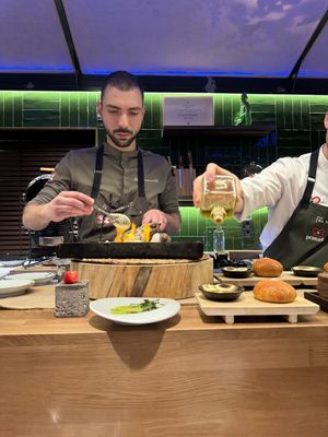   at El Invernadero de Rodrigo de la Calle in Madrid