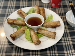 Fried spring rolls - El Domo, Noi Bai International Airport, Hanoi  at HAN - El Domo - Int Terminal  in Hanoi