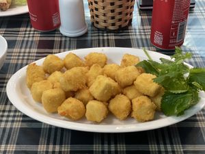 Fried tofu - El Domo, Noi Bai International Airport, Hanoi  at HAN - El Domo - Int Terminal  in Hanoi
