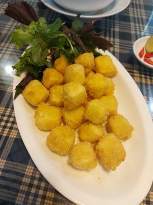 Fried tofu at HAN - El Domo - Int Terminal  in Hanoi