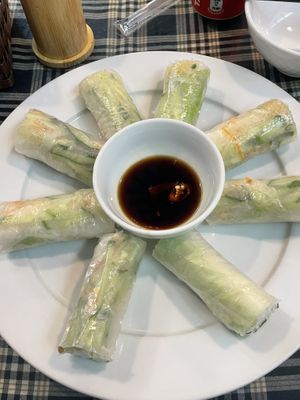 Summer rolls   at HAN - El Domo - Int Terminal  in Hanoi
