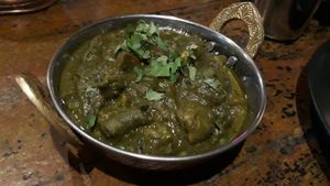 Veg Hariyali Curry at Chana Masala in Koh Phangan