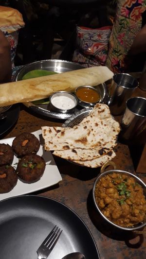 Vegan feast at Chana Masala in Koh Phangan