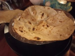 Roti at Chana Masala in Koh Phangan