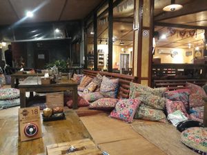 Decor at Chana Masala in Koh Phangan