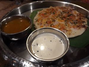 Uttapam at Chana Masala in Koh Phangan