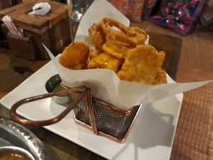 Pakora at Chana Masala in Koh Phangan