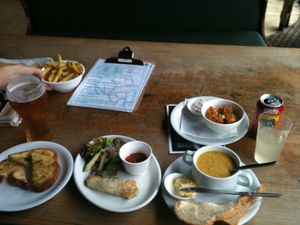 our spread, Sept 2013 at The 13th Note in Glasgow