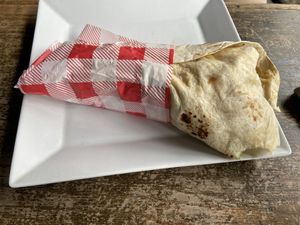 Seitan gyro (1/2) at The 13th Note in Glasgow