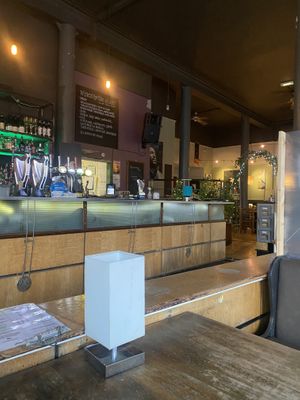 Bar at The 13th Note in Glasgow