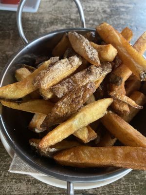 Fries at The 13th Note in Glasgow