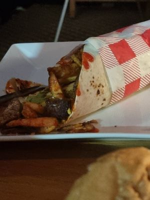 Gyros at The 13th Note in Glasgow