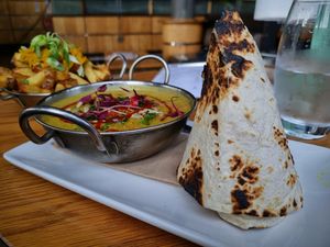 Tarka dhal at The 13th Note in Glasgow