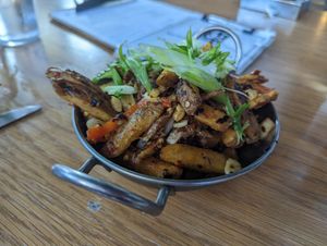 Salt and Chilli Chips at The 13th Note in Glasgow