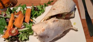 BLT wrap at The 13th Note in Glasgow