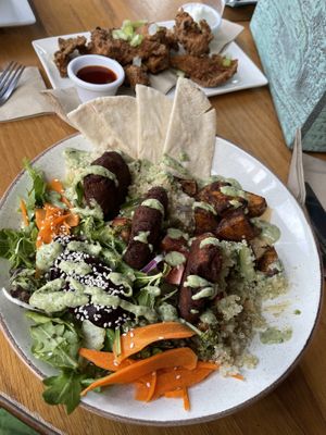 Delicious food  at The 13th Note in Glasgow