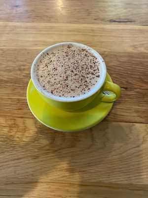 Mushroom latte  at Great Full Gardens - South in Reno