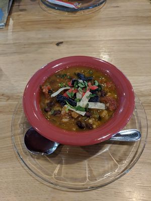 Aztec soup at Great Full Gardens - South in Reno