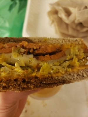 Vegan Rueben at Great Full Gardens - South in Reno