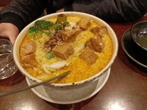 Laksa at Au Lac Royal Vegan Cuisine woden in Phillip