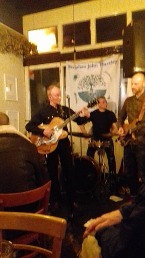 Painting snails book tour and gig night at One Sixty in Burnley