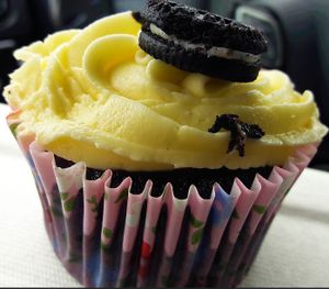Oreo cupcake at One Sixty in Burnley