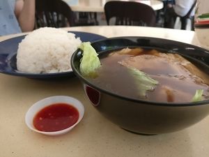 bak kut teh with rice at Mummy Yummy - Tampines in East Singapore