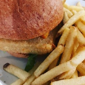 Halloumi Burger  at The Blacksmith & The Toffeemaker in London