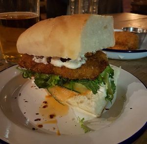 Tofish & Kimchi Banh Mi at The Blacksmith & The Toffeemaker in London