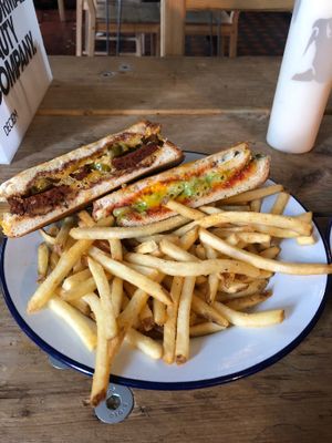 Best vegan food in London tbh  at The Blacksmith & The Toffeemaker in London