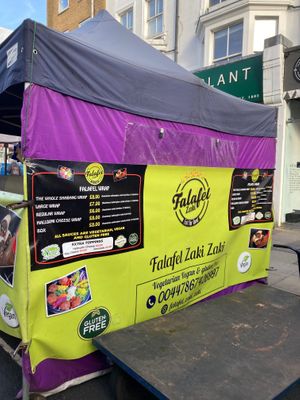  at Falafel Zaki Zaki in London