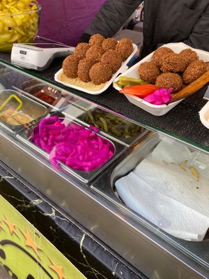  at Falafel Zaki Zaki in London