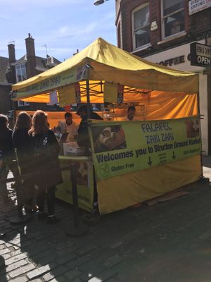 Stall - Apr 2018 at Falafel Zaki Zaki in London