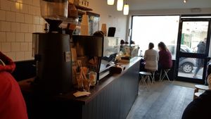 Inside at Estate Office Coffee in South West London