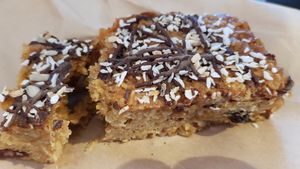 Fruity Flapjack at Estate Office Coffee in South West London