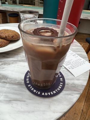 Cashew iced chocolate  at Maison Marou Hanoi in Hanoi