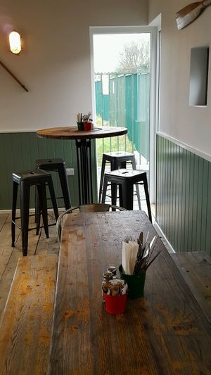 Cafe Nautical Interior  at The Guard Room in Plymouth