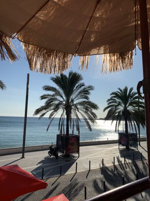 The view at Aloha Cafe in Sesimbra
