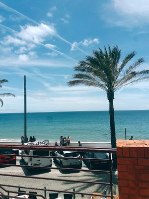 View at Aloha Cafe in Sesimbra
