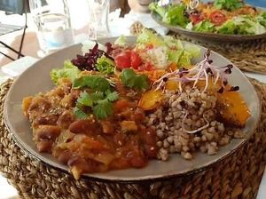 Prato do dia at Aloha Cafe in Sesimbra