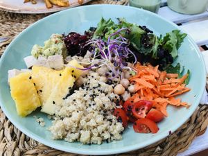 Salad Bowl at Aloha Cafe in Sesimbra