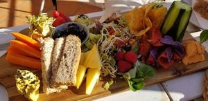 Big board at Aloha Cafe in Sesimbra